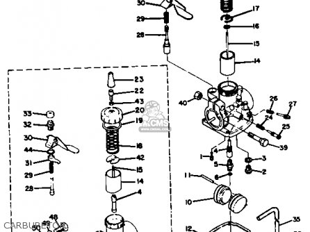 CARBURETOR ASSEMBLY (VM20SC) for HT1 1969 USA - order at CMSNL