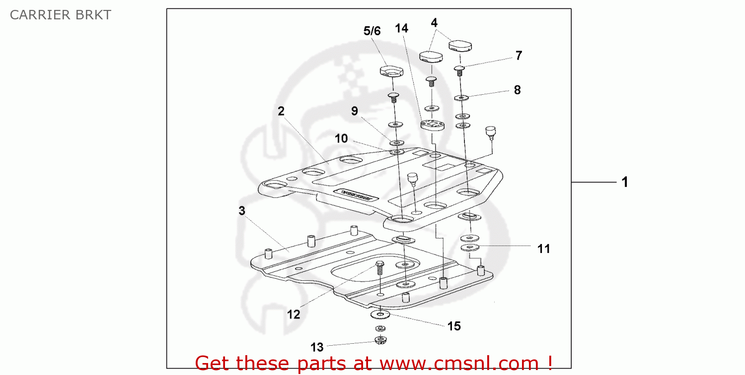08L42MFT80001 Bracket, Carrier Honda buy the 08L42MFT80001 at CMSNL
