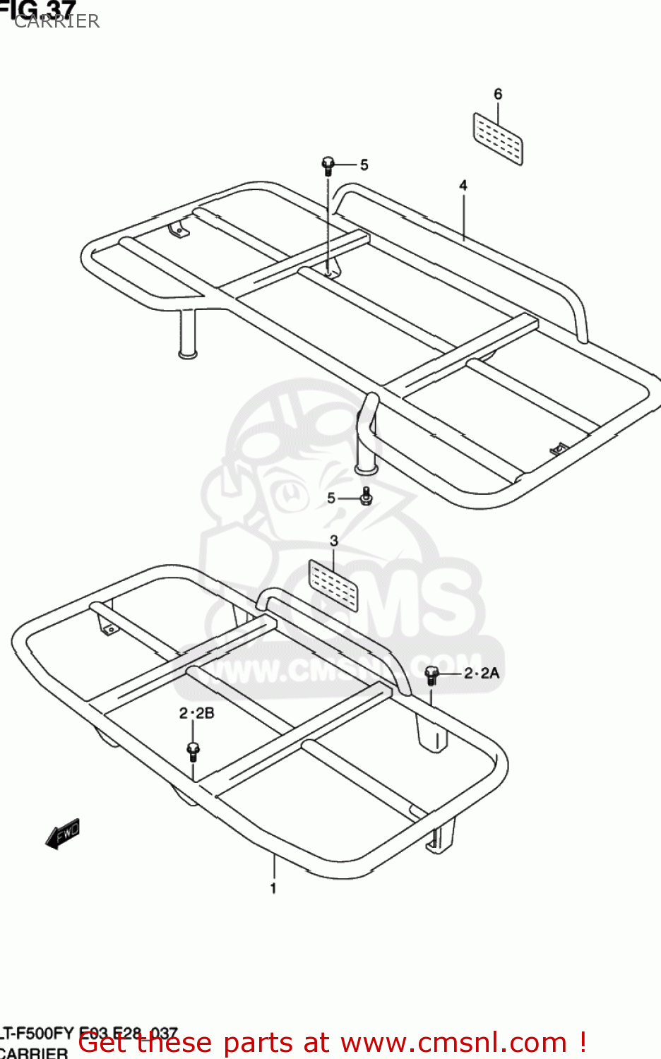 Suzuki CARRIER,FR 4641009F30019 Suzuki CARRIER,FR 4641009F30019