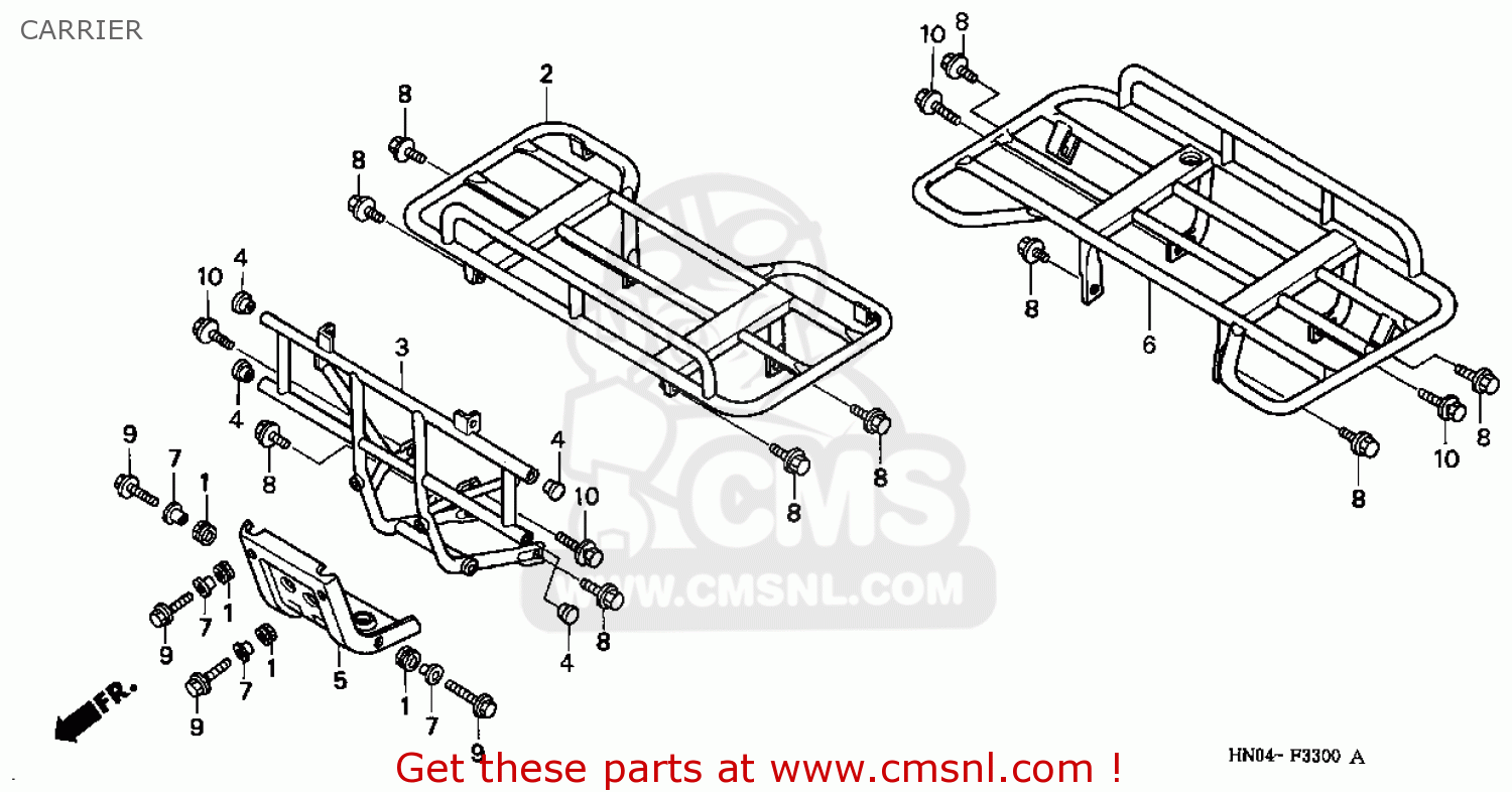 Honda PIPE COMP FR SET, 81150HN0305 Honda PIPE COMP FR SET, 81150HN0305