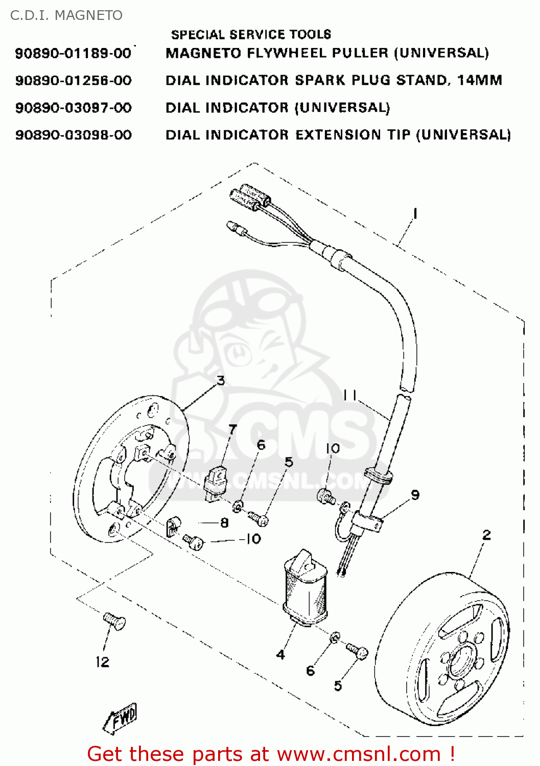 3M28550020 Cdi Assembly Yamaha buy the 3M28550020 at CMSNL