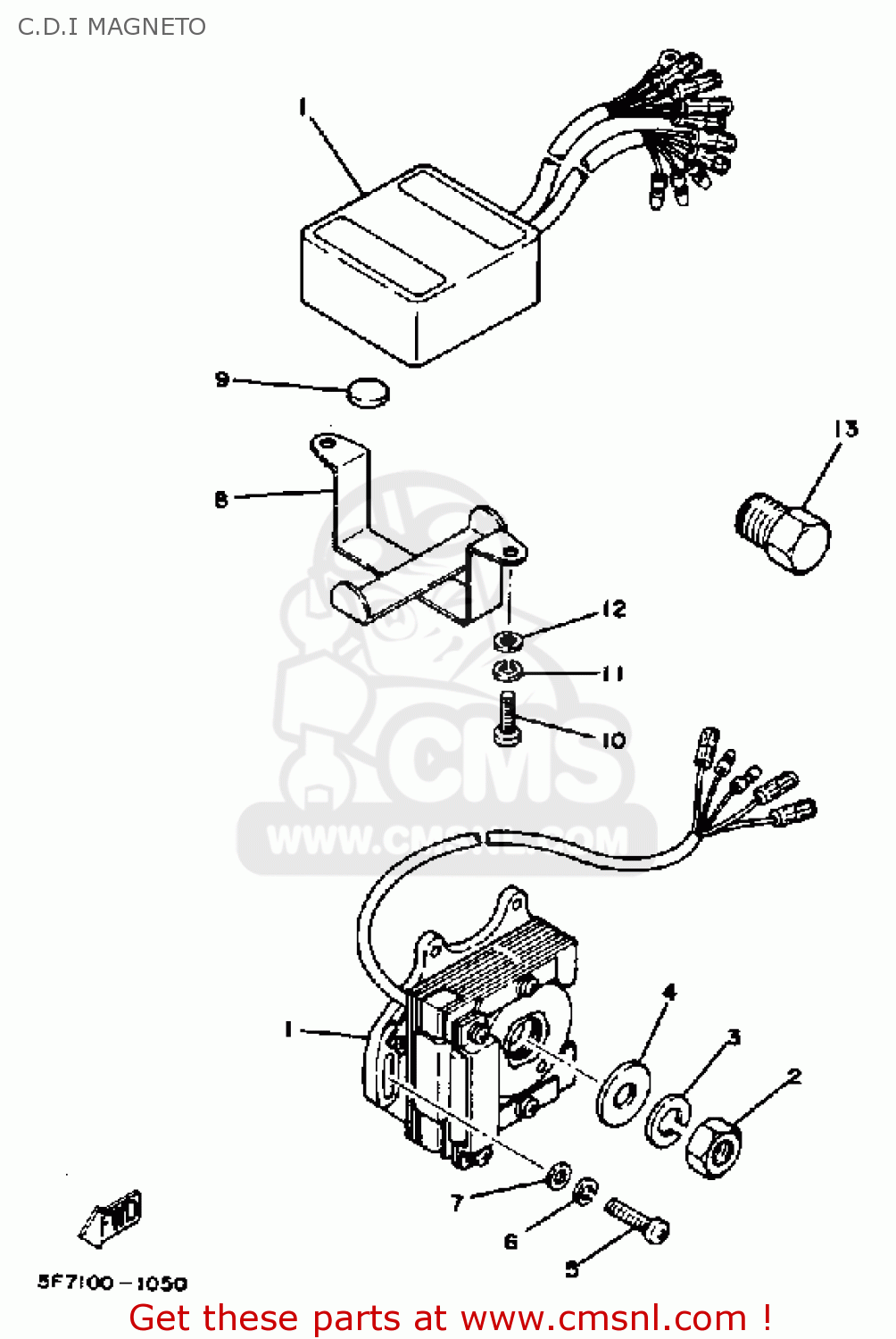 5F7W855111 Cdi And Unit Set Yamaha buy the 5F7W855111 at CMSNL