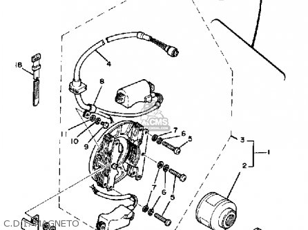 C D I Magneto Assy For Yz80 Competition 1982 C Usa Order At Cmsnl