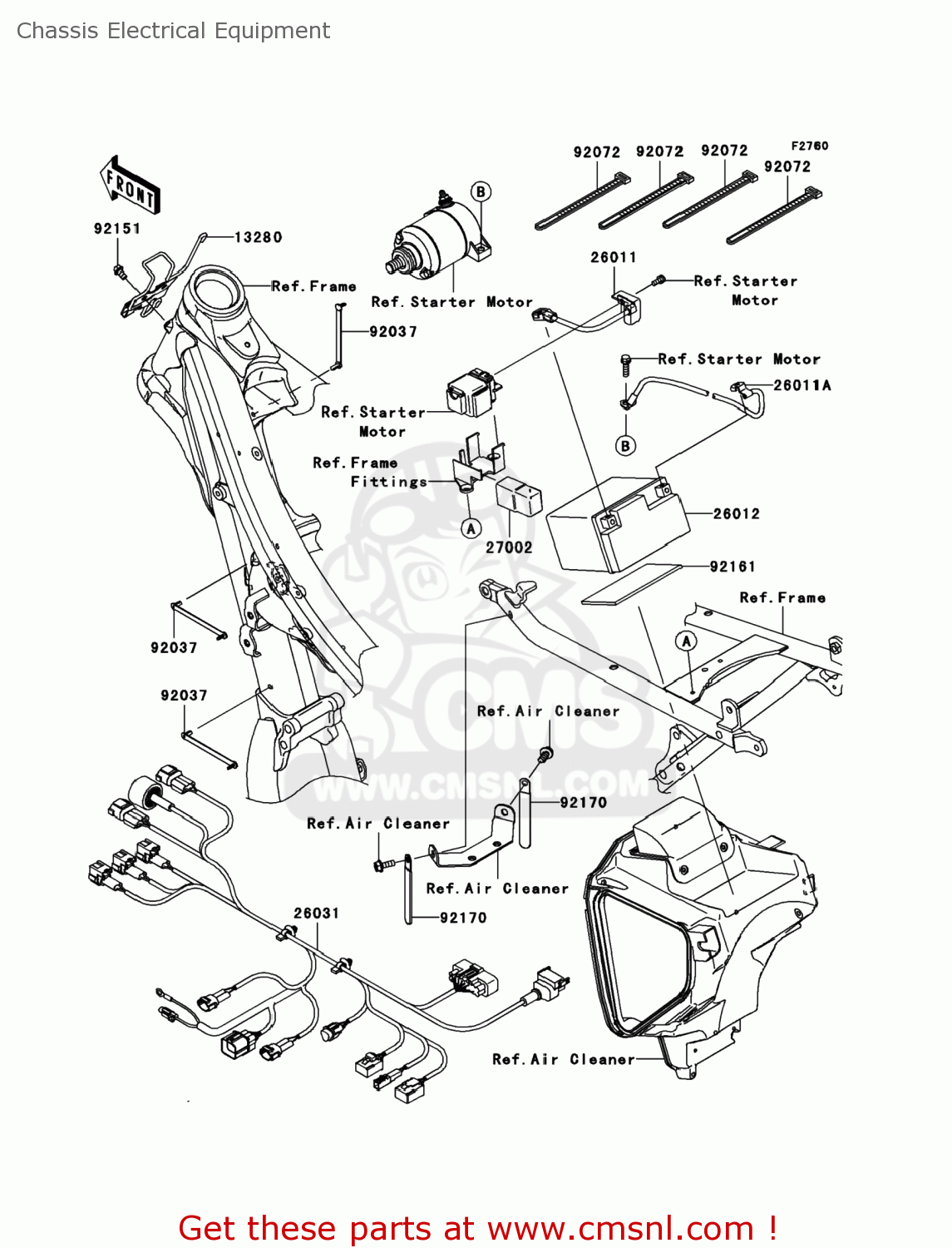 921610456: Damper Kawasaki - buy the 92161-0456 at CMSNL