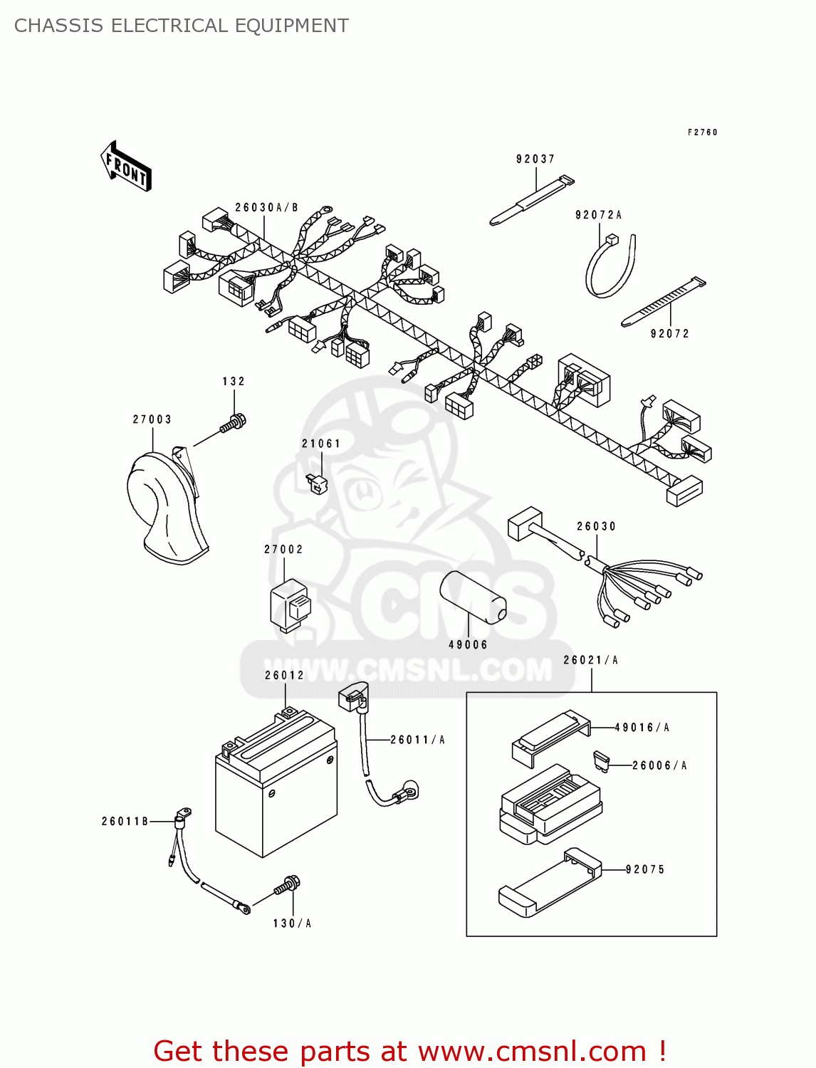 490061278 Boot,harness Kawasaki buy the 490061278 at CMSNL