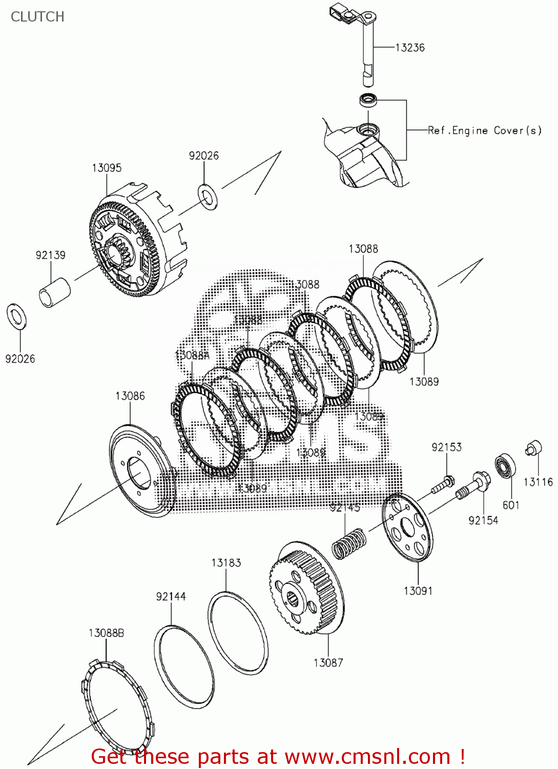 Kawasaki ROD-PUSH 131160706 Kawasaki ROD-PUSH 131160706