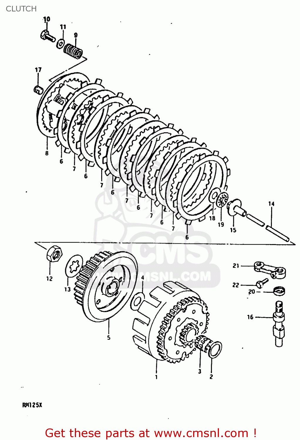 2311114100 Rod,clutch Push Suzuki buy the 2311114100 at CMSNL
