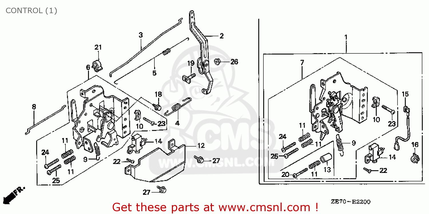 ROD CHOKE for GXV160\A12\14ZE70E8 order at CMSNL
