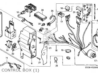 31610ZE3W32ZB: Box Assy,cont*r8* Honda - buy the 31610-ZE3-W32ZB at CMSNL