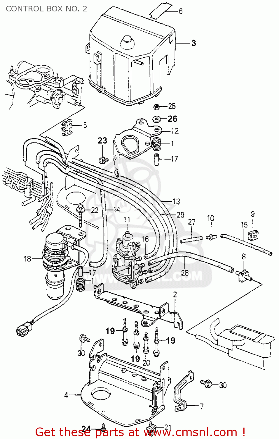 18740PB2701: Valve, Egr Control Honda - buy the 18740-PB2-701 at CMSNL