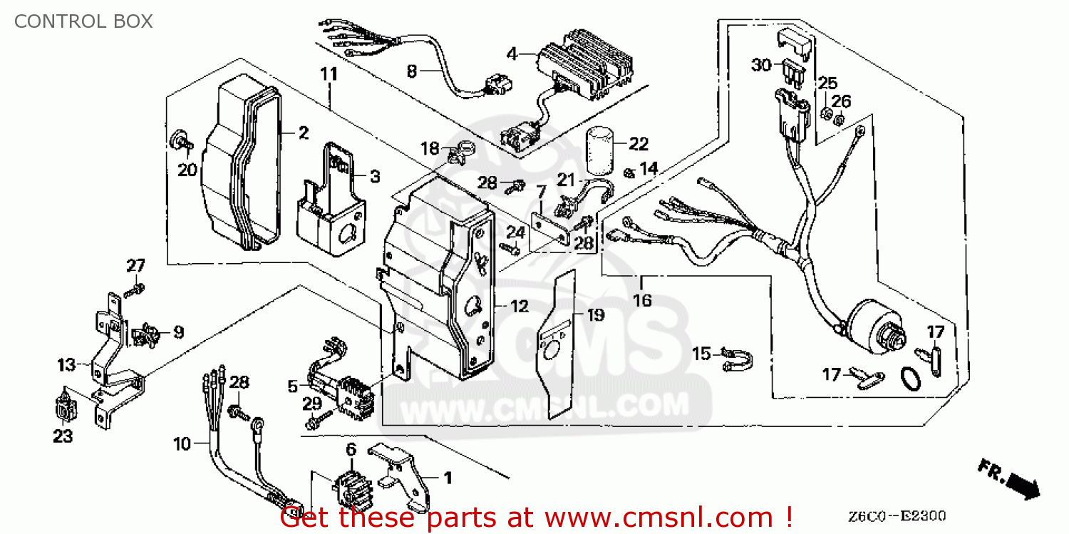 Honda STAY,CONTL.BOX 32349ZJ1840 Honda STAY,CONTL.BOX 32349ZJ1840