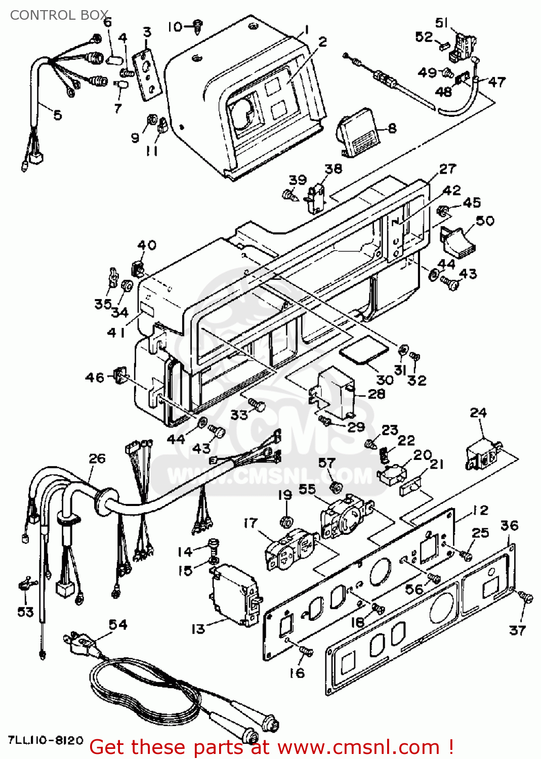 7LG4127200 Knob, Choke Yamaha buy the 7LG4127200 at CMSNL