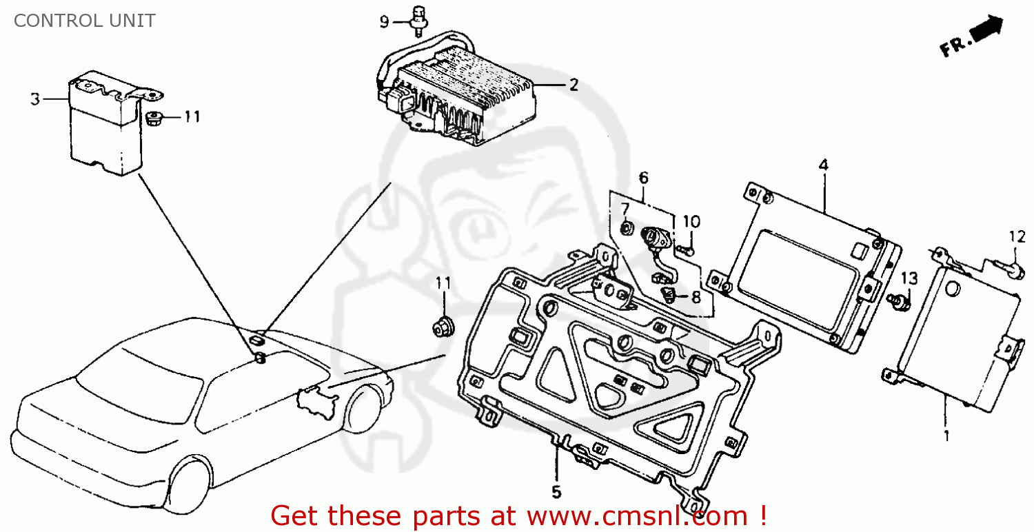 28100PX4931 At Control Unit Honda buy the 28100PX4931 at CMSNL