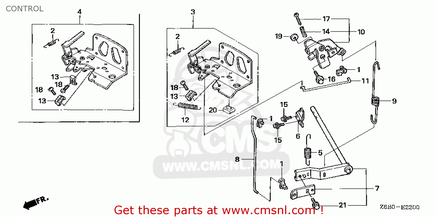 Honda ARM COMP,GOV 16550Z0A000 Honda ARM COMP,GOV 16550Z0A000