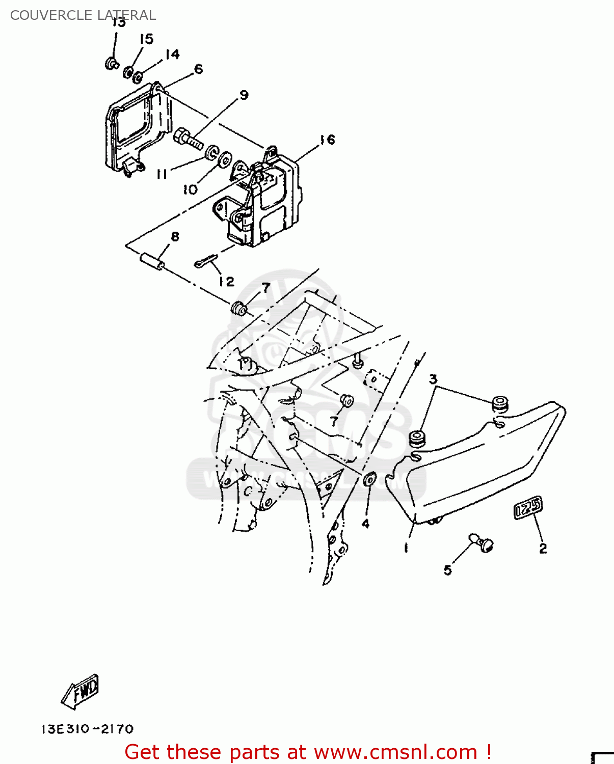 4612117000 Battery Box Comp. Yamaha buy the 4612117000 at CMSNL