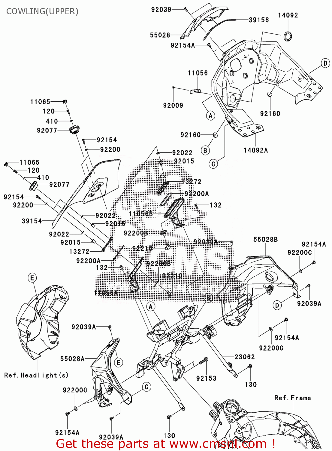 230620773: Bracket-comp Kawasaki - buy the 23062-0773 at CMSNL