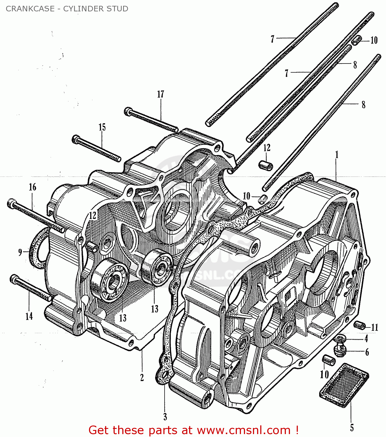 91203035003 Oil Seal, 17x29x5 Honda buy the 91203035003 at CMSNL