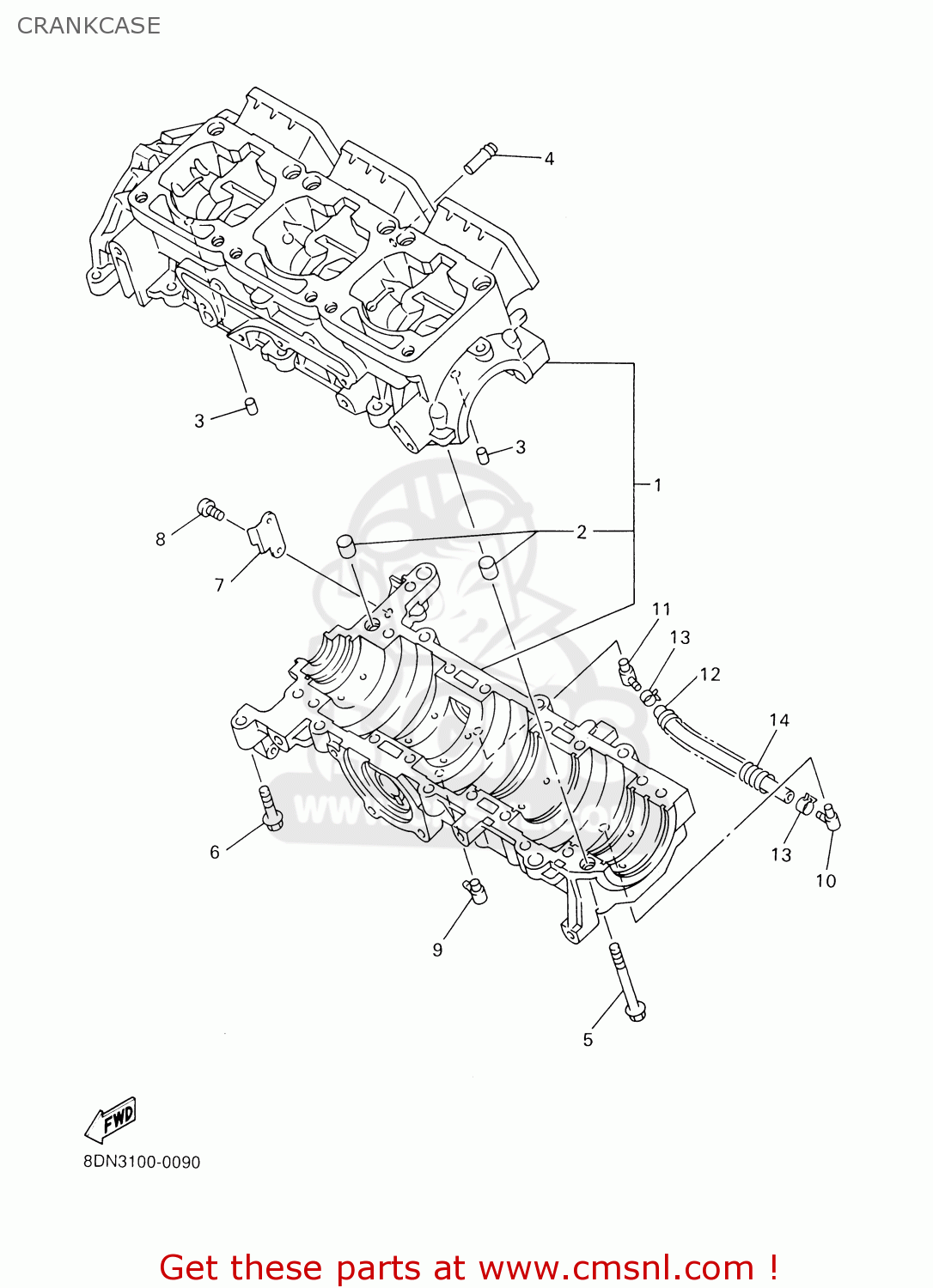 9046112001: Clamp Yamaha - buy the 90461-12001 at CMSNL