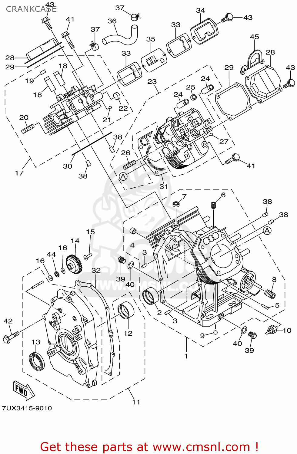 Yamaha GASKET, ROCKER COVER (NAS) YA2461600213