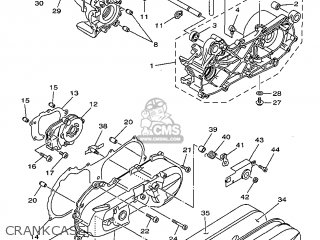 (5BM1541101) COVER, CRANKCASE 1 (5BM1541101) COVER, CRANKCASE 1