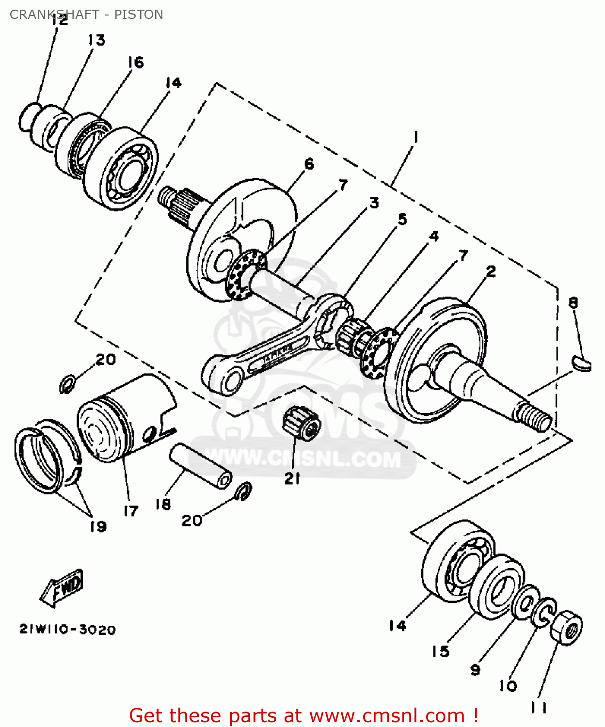 Pw80 Crank Seal - Crank by Design