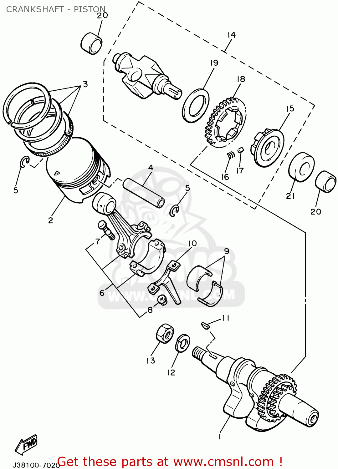 BALANCER ASSY for G14-AM 1995 - order at CMSNL