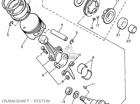 car piston diagram