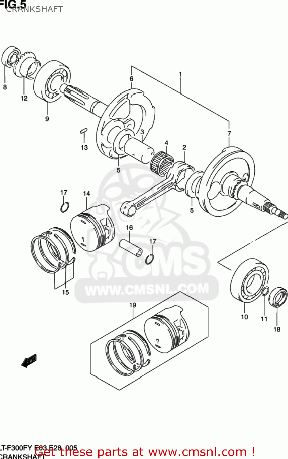 1221025C01 Pin,crank Suzuki buy the 1221025C01 at CMSNL