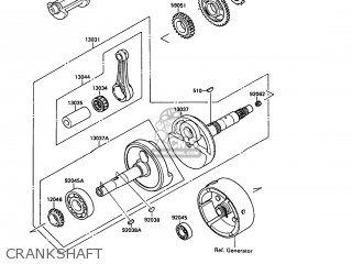CRANKSHAFT,LH CRANKSHAFT,LH