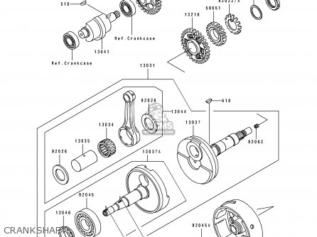 CRANKSHAFT,LH CRANKSHAFT,LH