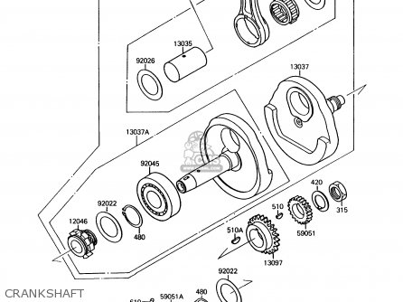 CRANKSHAFT,LH CRANKSHAFT,LH