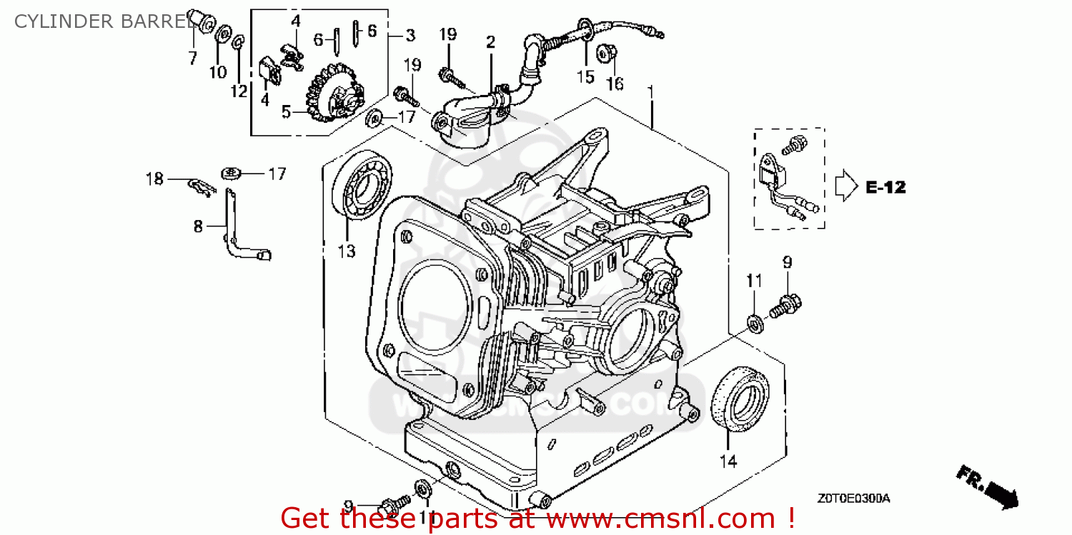 Honda WEIGHT,GOVERNOR 16511ZE1000 Honda WEIGHT,GOVERNOR 16511ZE1000