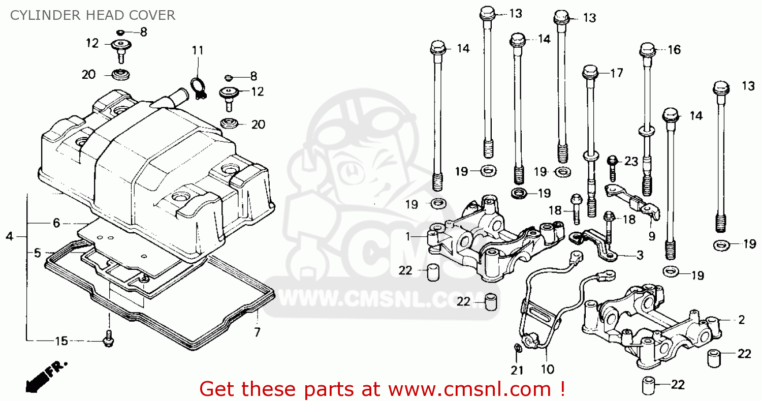 12300MM2670 Cover, Cylinder Head Honda buy the 12300MM2670 at CMSNL