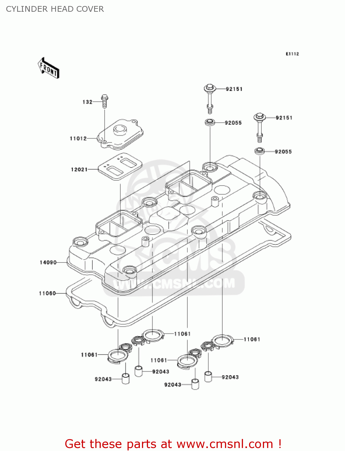 110611111 Gasket,spark Plug Kawasaki buy the 110611111 at CMSNL