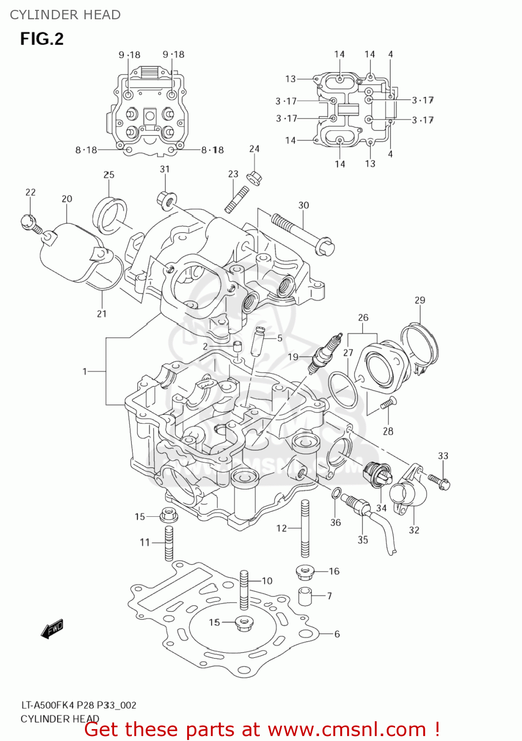 3485503G00 Gasket,water Temp (nas) Suzuki buy the 3485503G00 at CMSNL