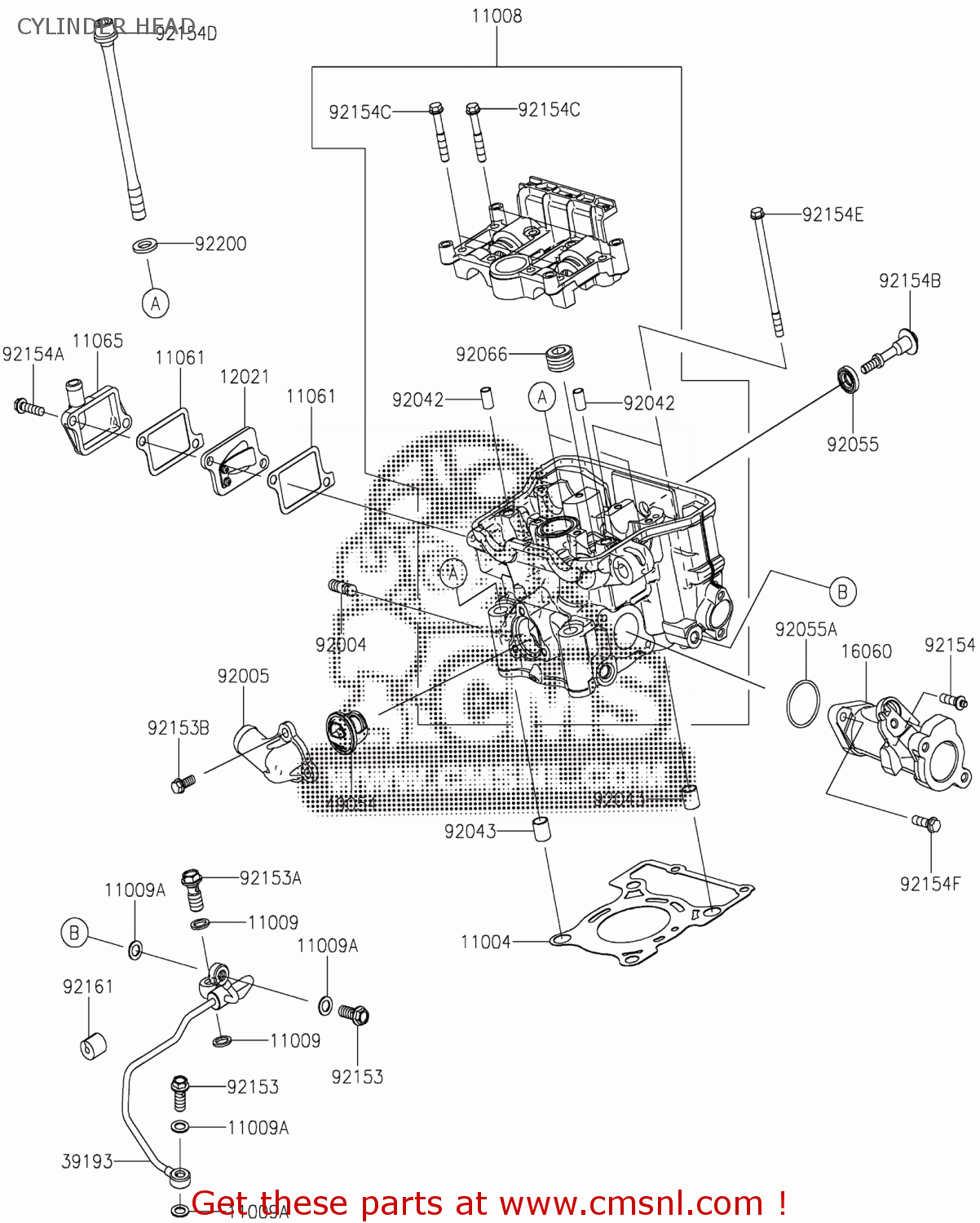 160600757: Pipe-intake Kawasaki - buy the 16060-0757 at CMSNL