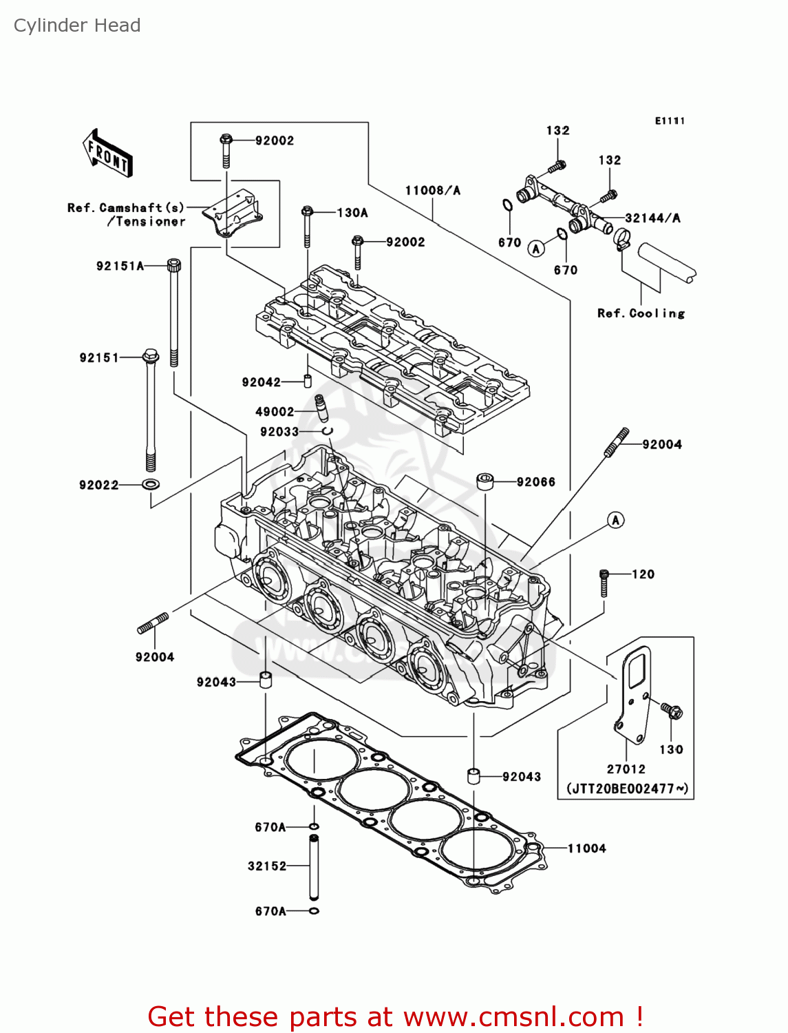 321443702: Pipe-assy Kawasaki - buy the 32144-3702 at CMSNL