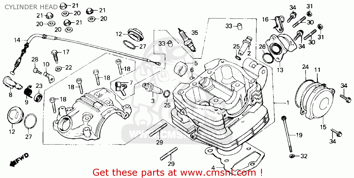 28291KJ2000: Cable,decomp Honda - buy the 28291-KJ2-000 at CMSNL