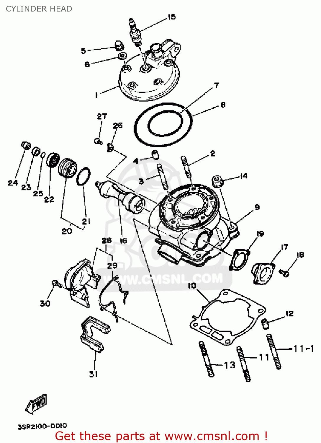 3JD1199210: Housing 2 Yamaha - buy the 3JD-11992-10 at CMSNL