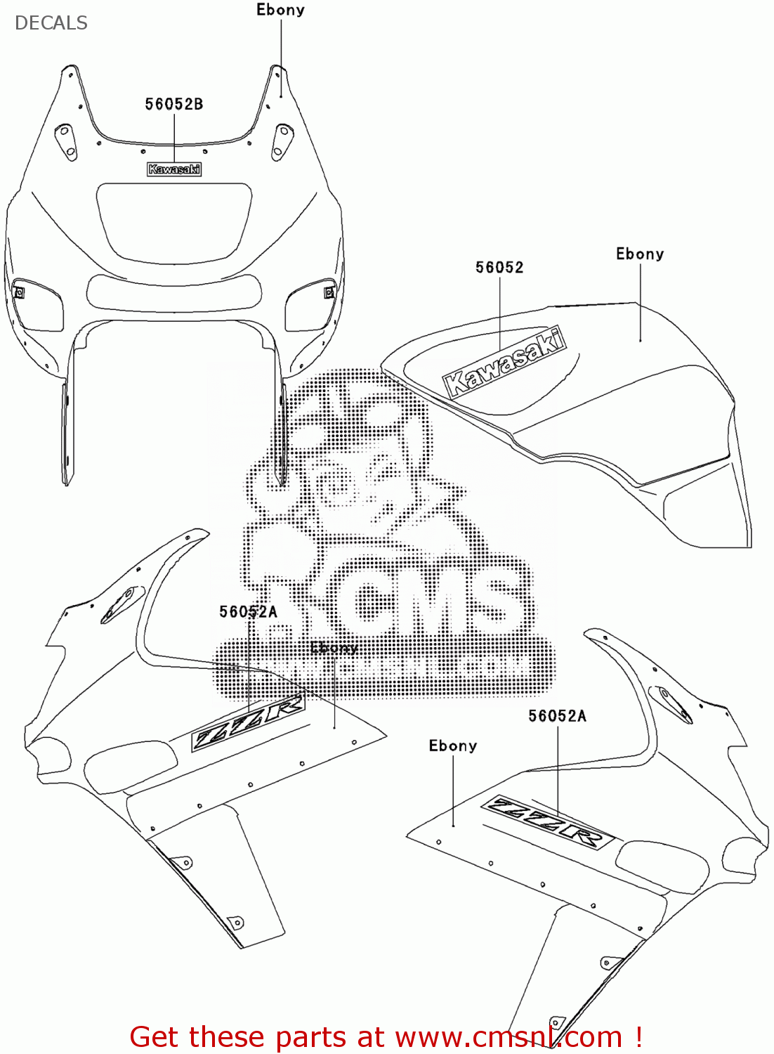 560520618 Mark,fuel Tank,kawasa Kawasaki buy the 560520618 at CMSNL