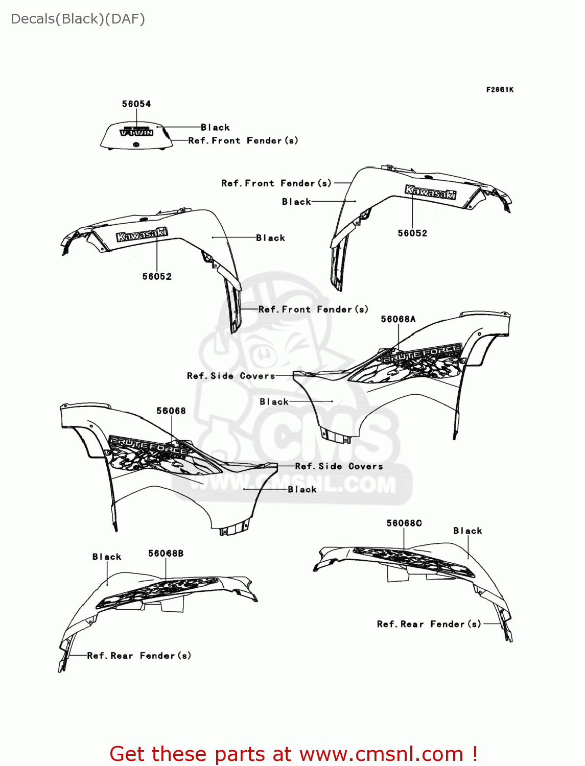 560681899 Pattern,rr Fender,rh Kawasaki buy the 560681899 at CMSNL