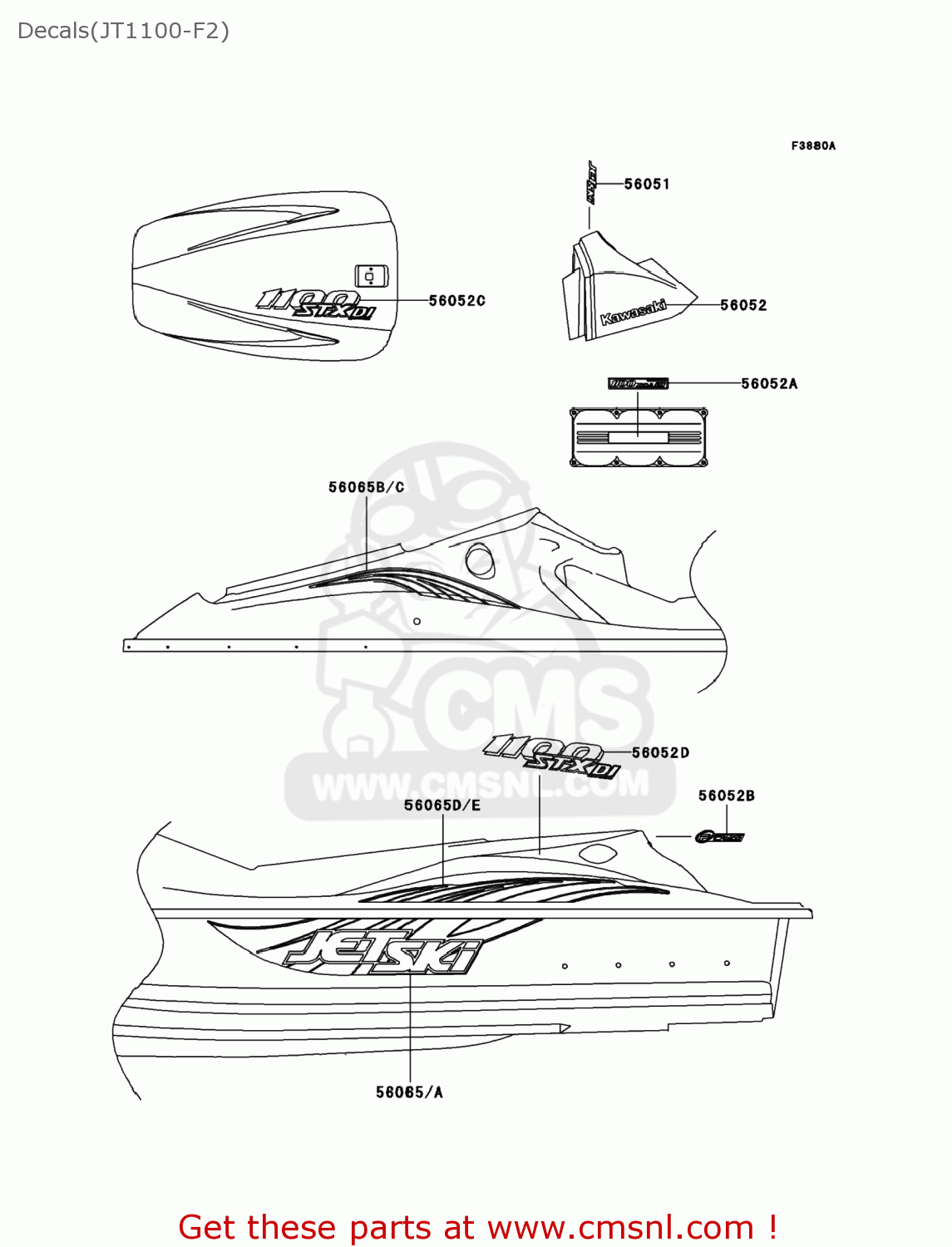 Kawasaki PATTERN,HULL,LH 560653722 Kawasaki PATTERN,HULL,LH 560653722