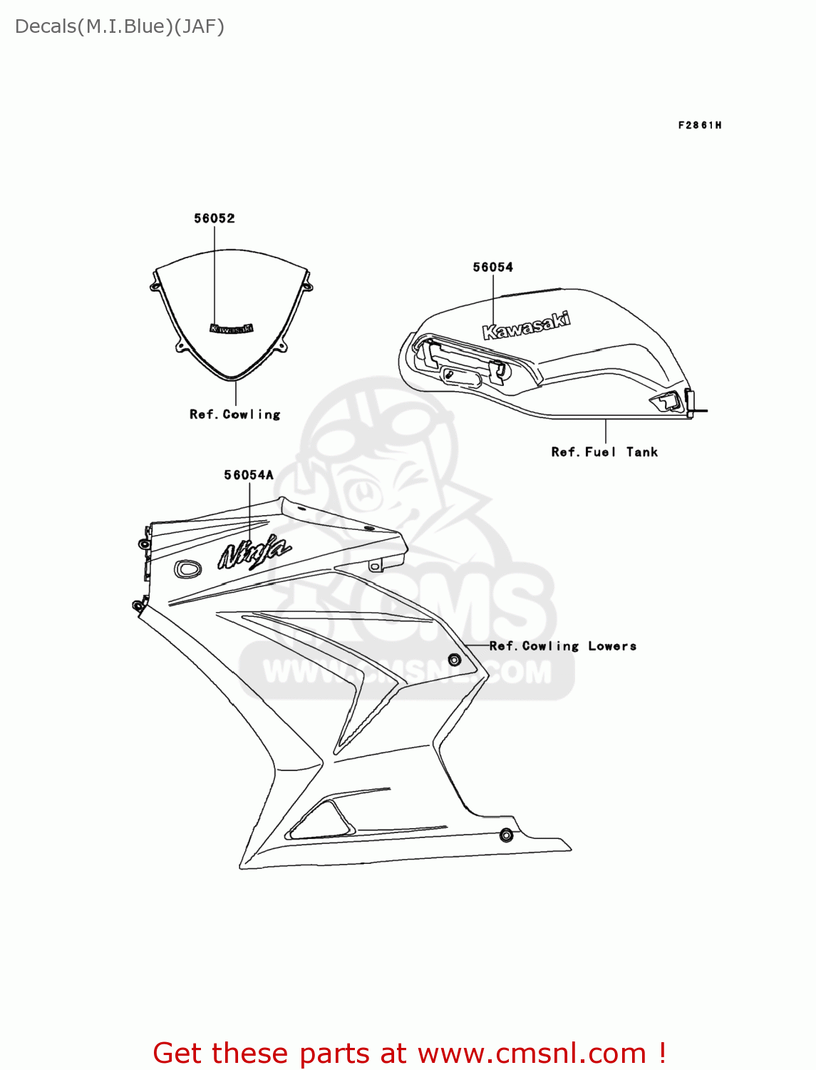 560540547 Mark,fuel Tank,kawas Kawasaki buy the 560540547 at CMSNL