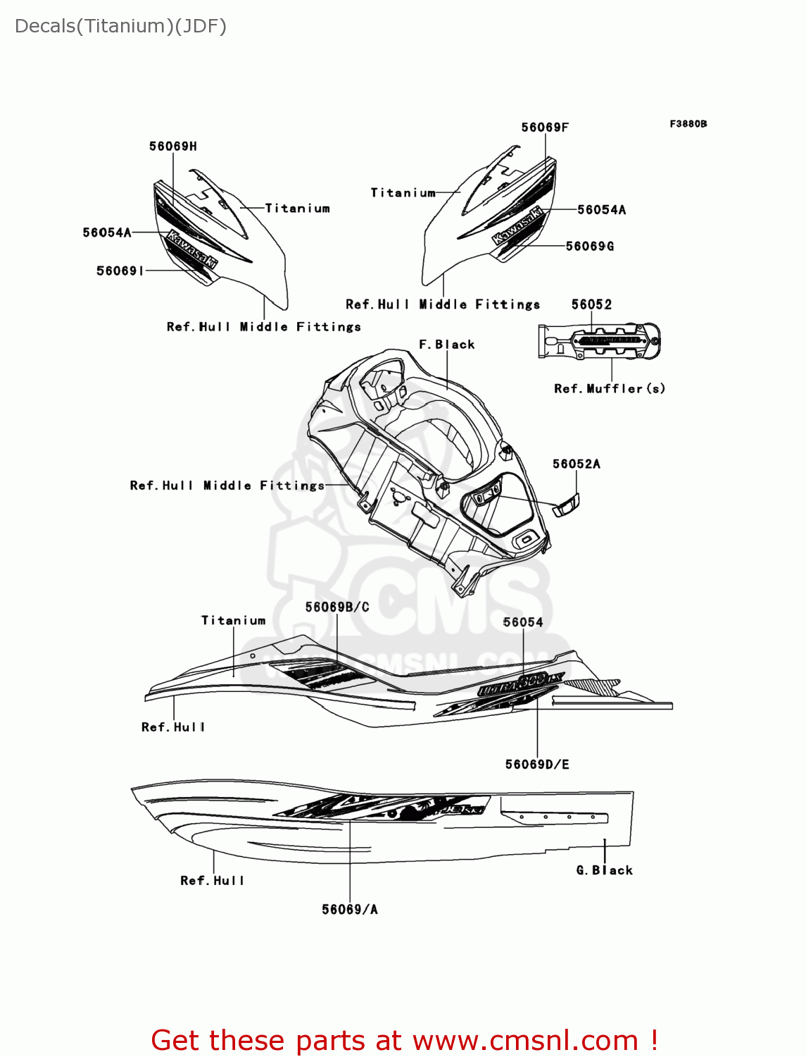 Kawasaki PATTERN,HATCH COVER,L 560692405 Kawasaki PATTERN,HATCH COVER,L 560692405
