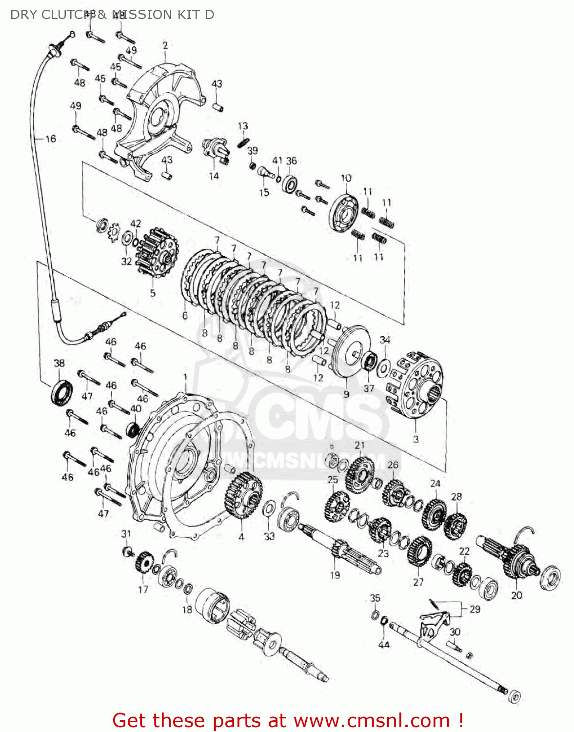 DISK,CLUTCH for RS1000 order at CMSNL