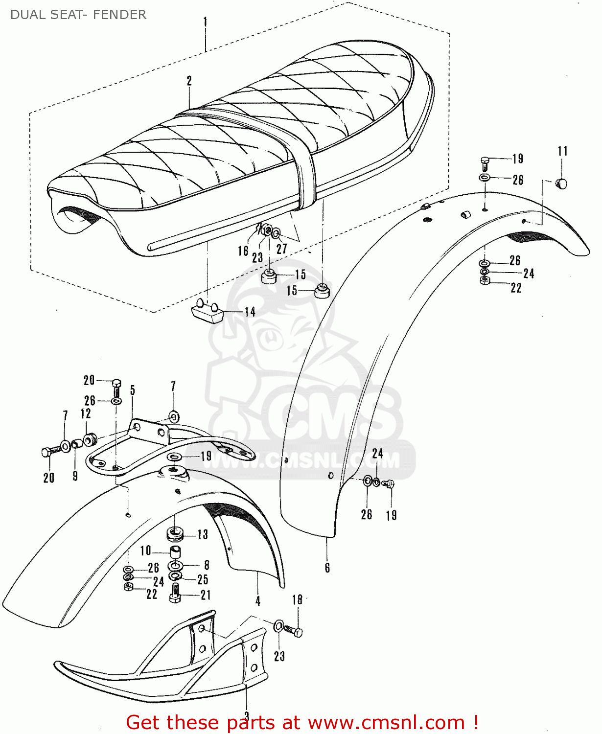 6311020600: Fender,rear Suzuki - buy the 63110-20600 at CMSNL