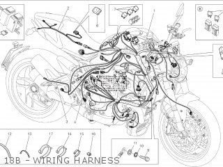 Ducati M1200 2014 MY14 (MONSTER 1200) D190-00014 parts lists and schematics