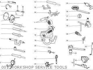 001 WORKSHOP SERVICE TOOLS - MS2R1000 2006 USA (MONSTER S2R 1000) 9151-2372A