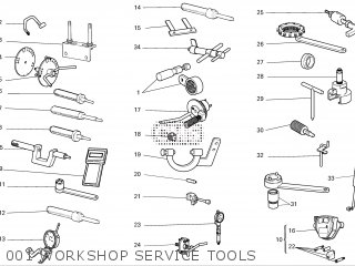 001 WORKSHOP SERVICE TOOLS - MTS1000DS 2003 USA (MULTISTRADA 1000 DS) 9151-1881A