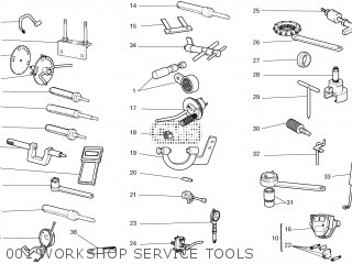 001 WORKSHOP SERVICE TOOLS - MTS1000DS 2005 USA (MULTISTRADA 1000 DS) 9151-1882C